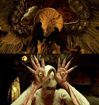 Comparing two creatures from hellboy and pan's labyrinth