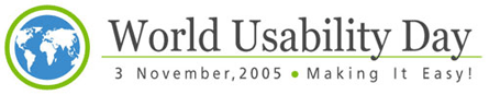 World Usability Day - logo
